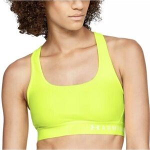 Under Armour Women's Bright Yellow Sports Bra